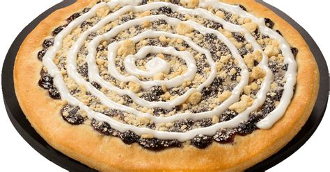 Because it is deeeeeelicious and i wanted to try making it?.or does anyone have a similar recipe to it sprinkle on top of the pizza crust and bake at the temperature given on the dough pkg. Desserts | Pizza Ranch