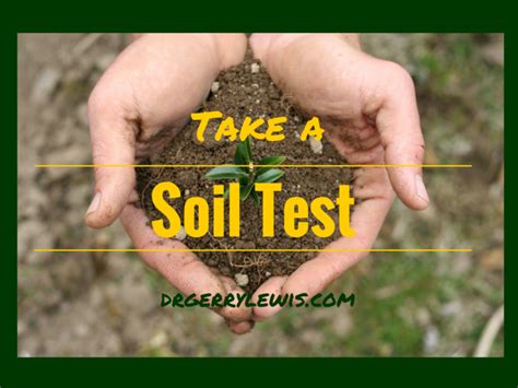 Take A Soil Test Podcast Dr Gerry Lewis