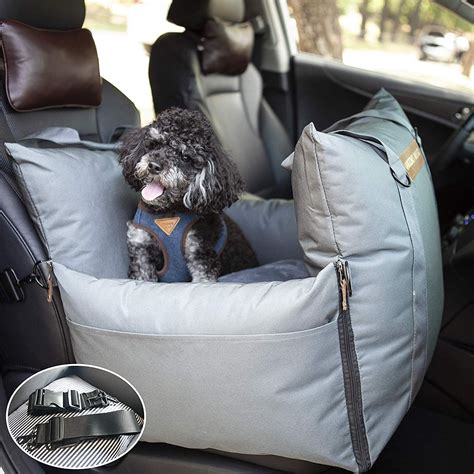 Queens Nose Durable Dog Car Seat With Front And Back Protection Dog