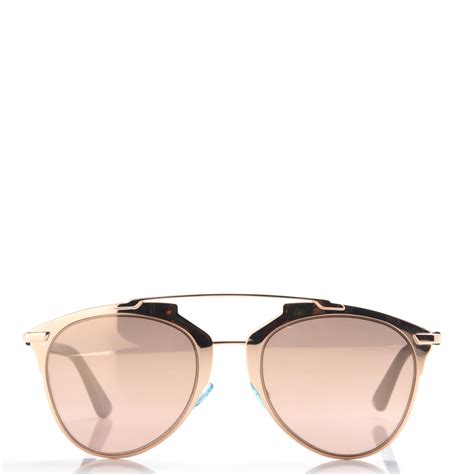 Christian Dior Reflected Sunglasses Rose Gold
