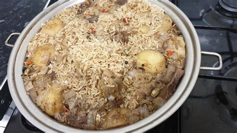 How To Make The Original Swahili Mutton Pilau Rice Part Youtube