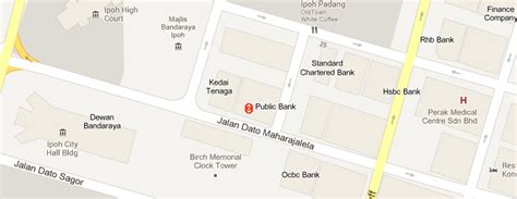 Find the nearest bank branch or atm location. Public Bank Ipoh Main Branch - carloan.com.my