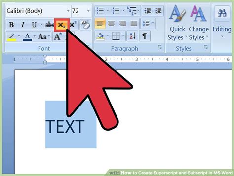How To Create Superscript And Subscript In Ms Word 8 Steps