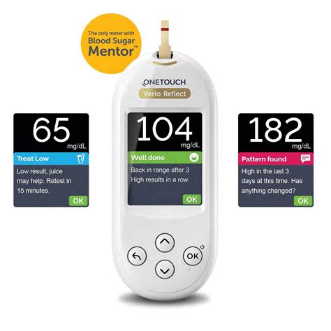 Onetouch Verio Reflect Blood Glucose Test Kit Includes Meter Test