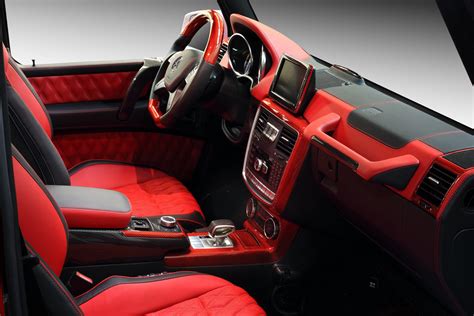 Mercedes Benz G63 Red Interior Topcar