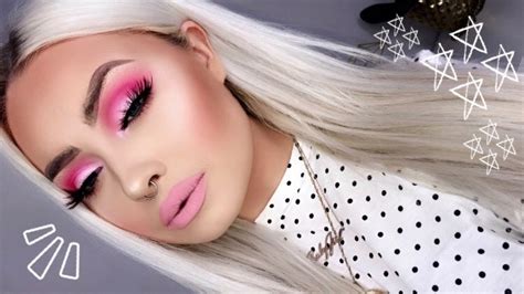 barbie makeup pink gold smokey eye tutorial mugeek vidalondon