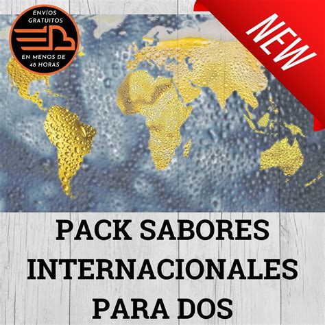 Pack Sabores Internacionales Para Dos Amantes De Las Cervezas
