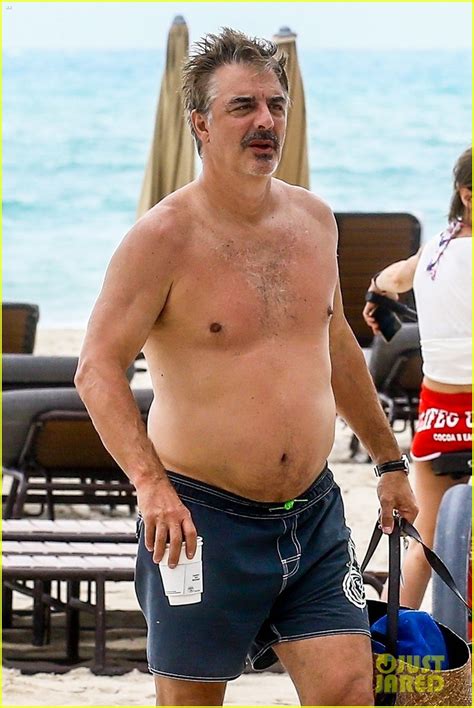 Chris Noth Goes Shirtless On The Beach During Miami Vacation Photo 4082910 Chris Noth