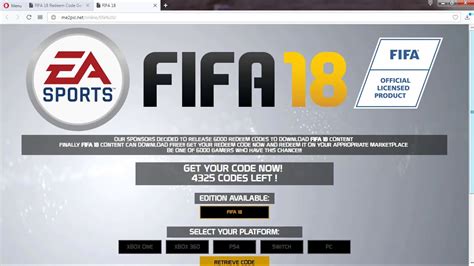 Fifa 18 Redeem Code Download With Guide Plus Gameplay 2017 Youtube