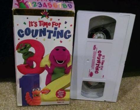 Barney Its Time For Counting Ebay