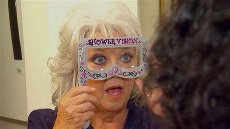 Paula Deen Shares Her Shower Goggles Video