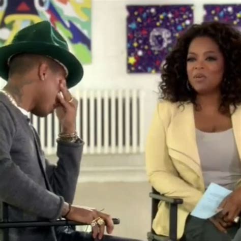 Watch Pharrell Gets Emotional During Oprah Interview E Online