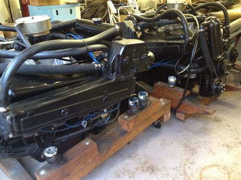 2 Completely Rebuilt And Balanced 454 Marine Engines For Sale In