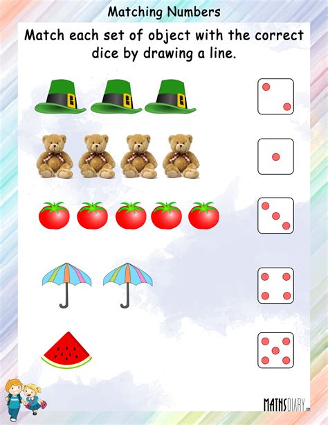 Number names of numbers upto 5, 10, 20, 50 and 100 are given seperately under each topics which would help kids learn easily. Count the objects and match with the given numbers - Math ...