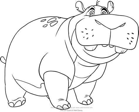 Print our free lion guard coloring pages turn on the show and have a roaring good time. Beshte (The Lion Guard) coloring page