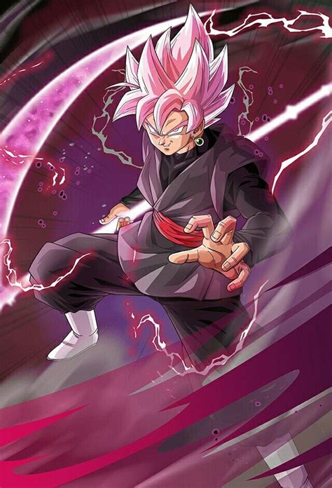 Goku Black Ssj Rose Dragon Ball Painting Anime Dragon Ball Super Dragon Ball Super Manga