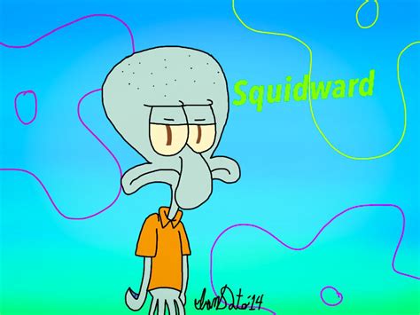 Squidward Tennisballser I Mean Tenticles By Theiransonic On