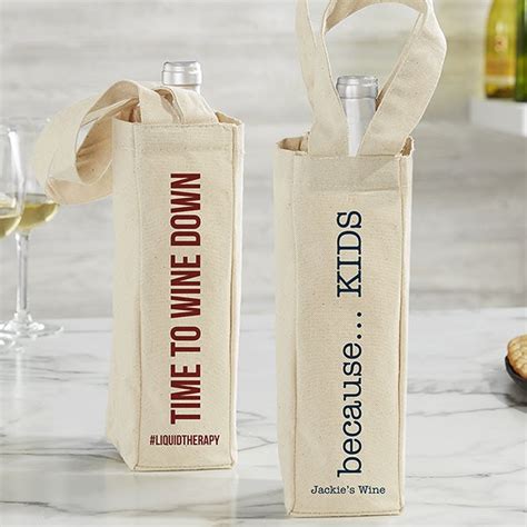 Personalized Wine Tote Packaging And Wrapping Paper Party And Kids