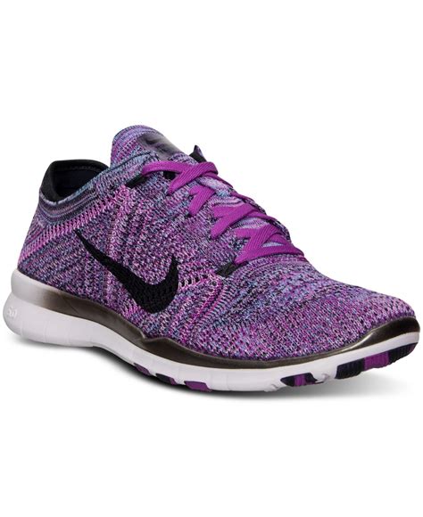 Lyst Nike Womens Free Tr Flyknit Training Sneakers From Finish Line