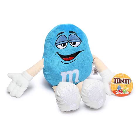 Mandms Candy Plush Character Blue Candy Warehouse