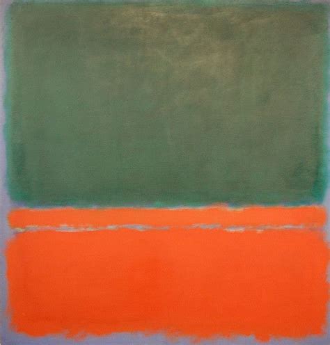 Green Red On Blue Mark Rothko Expresionismo Abstracto Abstracto