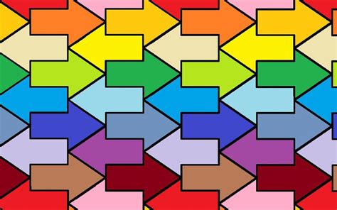 Tessellating Arrows By Quipitory Tessellation Patterns Math Art
