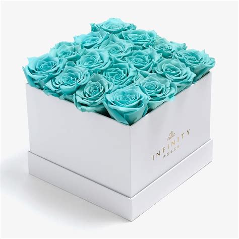 Large Tiffany Rose Box Infinity Roses