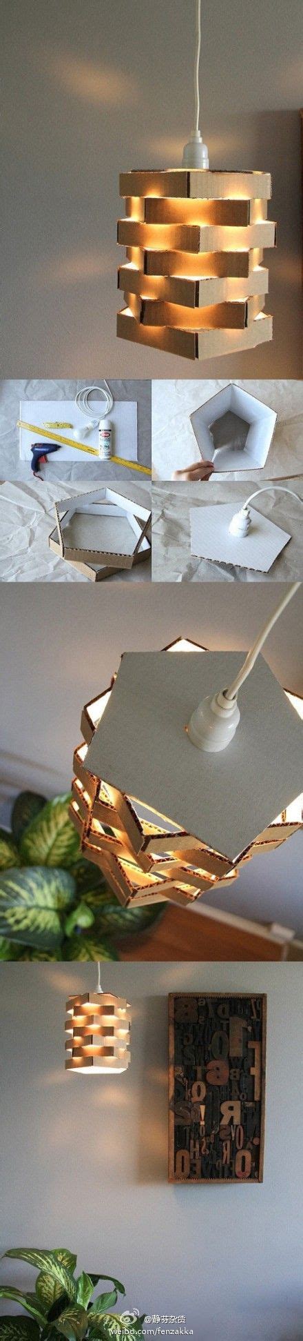 Diy Cool Cardboard Lamp Do It Yourself Fun Ideas