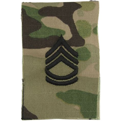 Army Rank Sergeant First Class Sfc Sew On Ocp 2 Pc Enlisted Rank