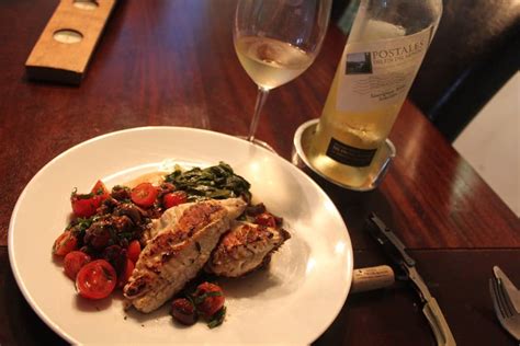 Postales Sauvignon Semillon Paired With Sea Bass With Tomato And Black Olive Salsa Blog Your