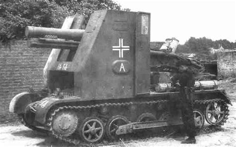 150 Mm Sig 33 Sf Auf Panzerkampfwagen I Ausf B A Panzer I With A