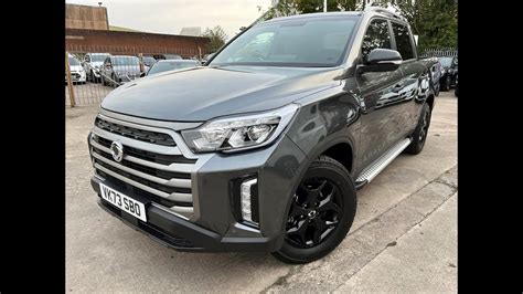 Delivery Miles New Ssangyong Musso Saracen Double Cab Pick Up Automatic