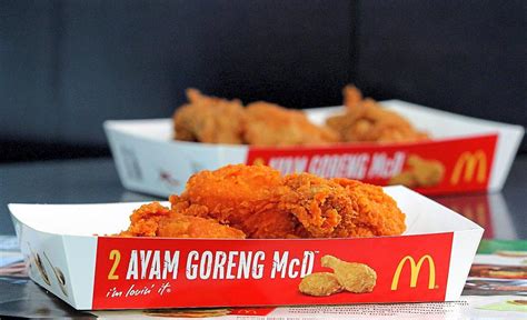This menu is updated @ july 2018 and the menu price is the new pricing without the gst. ayam: Mcd Menu Malaysia Ayam Goreng