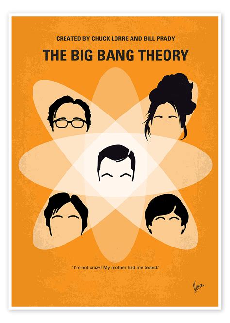 Wandbild „the Big Bang Theory“ Von Chungkong Posterloungede