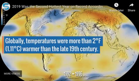 2019 2nd Hottest Year On Record According To Nasa And Noaa The Maritime