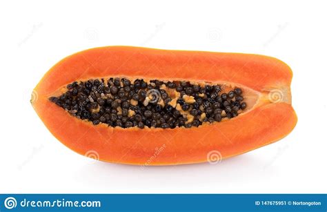 papaya isolated on a white background stock image image of isolated juicy 147675951