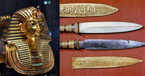 Researchers Claim Egypts King Tutankhamun Had An Alien Dagger On Him