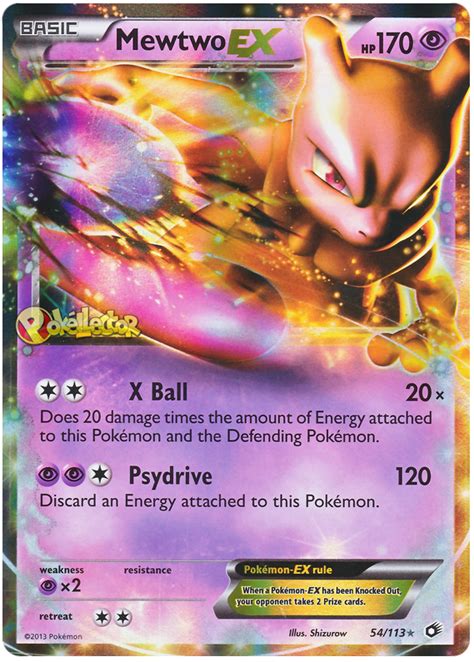 Find deals on products in toys & games on amazon. Mewtwo EX - Legendary Treasures #54 Pokemon Card