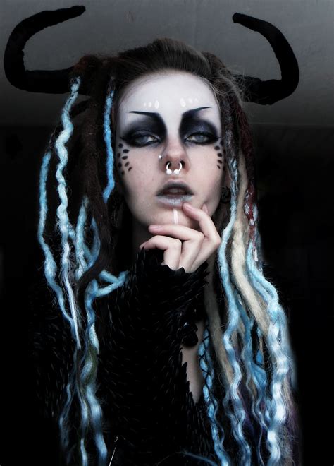 Psychara Goth Model Gothic People Fashion Makeup