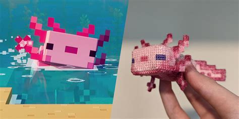 Diy Minecraft Axolotl From Scratch Minecraft Papercraft Axolotl