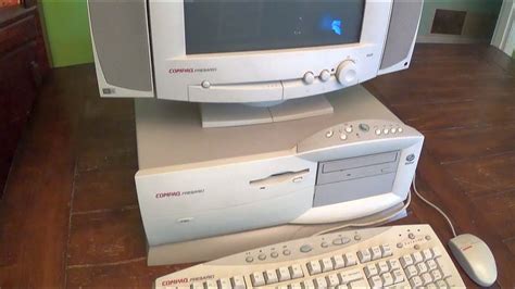 Complete Retro Compaq Presario 4160 Computer 1996 Youtube