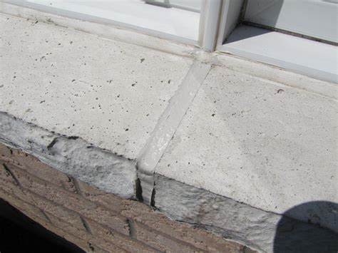 Window Sill Mortar Cracks Repair How To Clarified Home Inspections