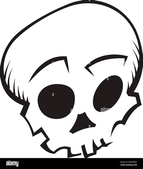 Tattoo Style Skull Illustration Stock Photos & Tattoo Style Skull