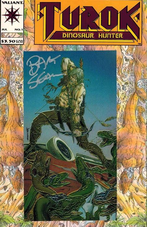 Turok Dinosaur Hunter 1 Bart Sears Signed Variant 1 Ultimate Comics