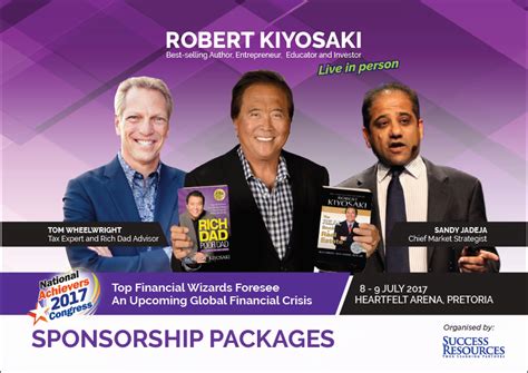 Robert Kiyosaki Coming To South Africa At National Achievers Congress