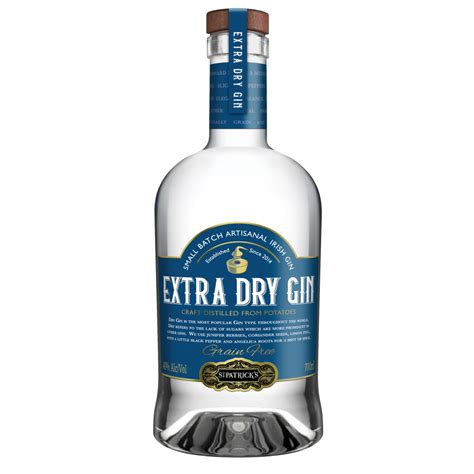 Extra Dry Gin St Patricks Distillery
