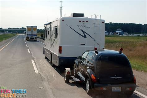 Motorhome Towing Guide Flat Towing Vs Trailering Pros And Cons Also