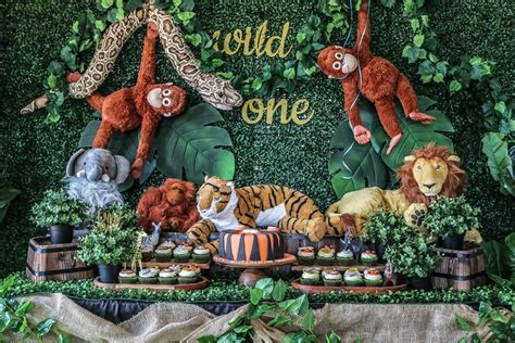 How To Decorate Your Childs Birthday Jungle Party Theme Perth Party Hire