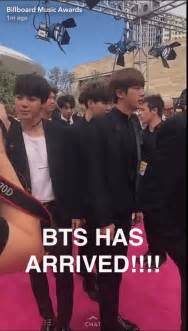 All The Photos Of Bts Walking The Magenta Red Carpet For Billboard