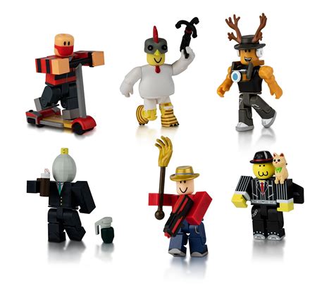 Roblox Masters Of Roblox 6 Action Figures Pack 681326107323 Ebay